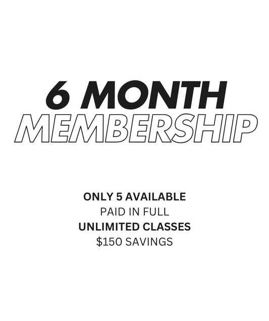 6-Month Unlimited Membership